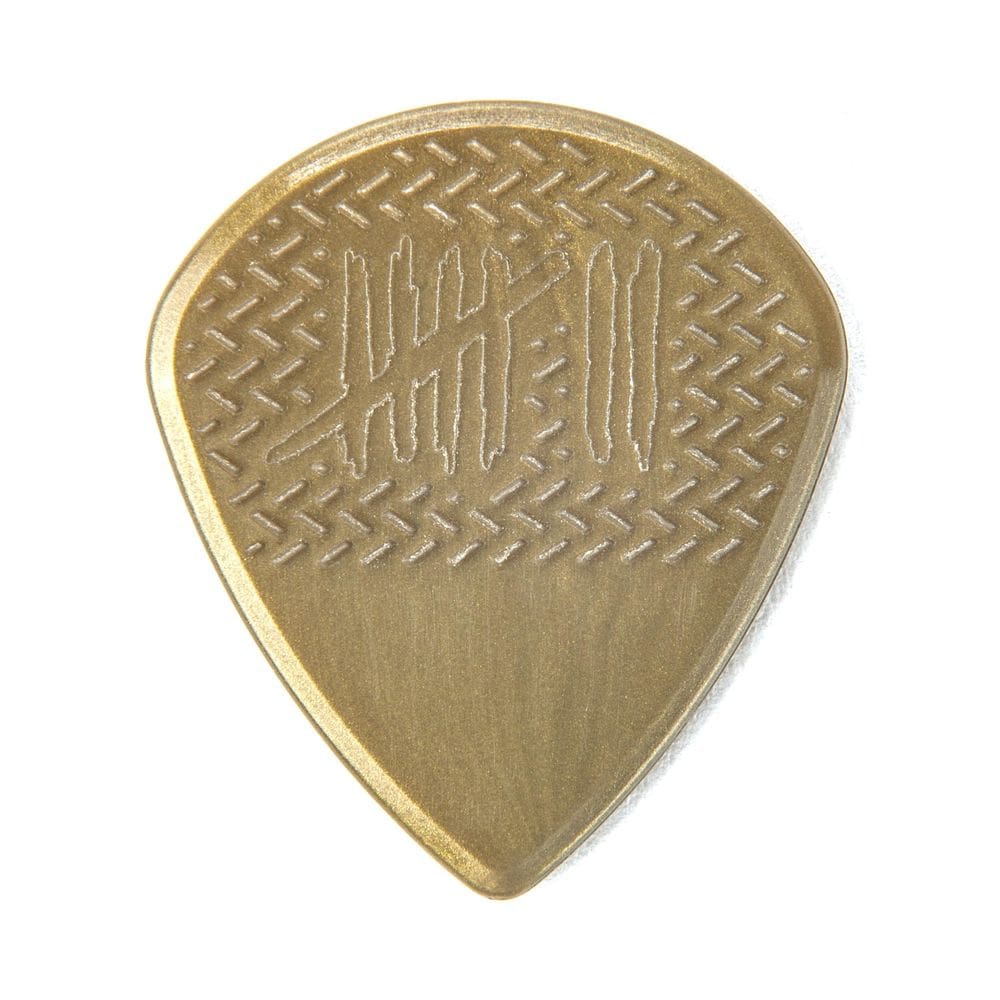 Palheta de guitarra Jim Dunlop 471PMT Mick Thomson Jazz III Gold