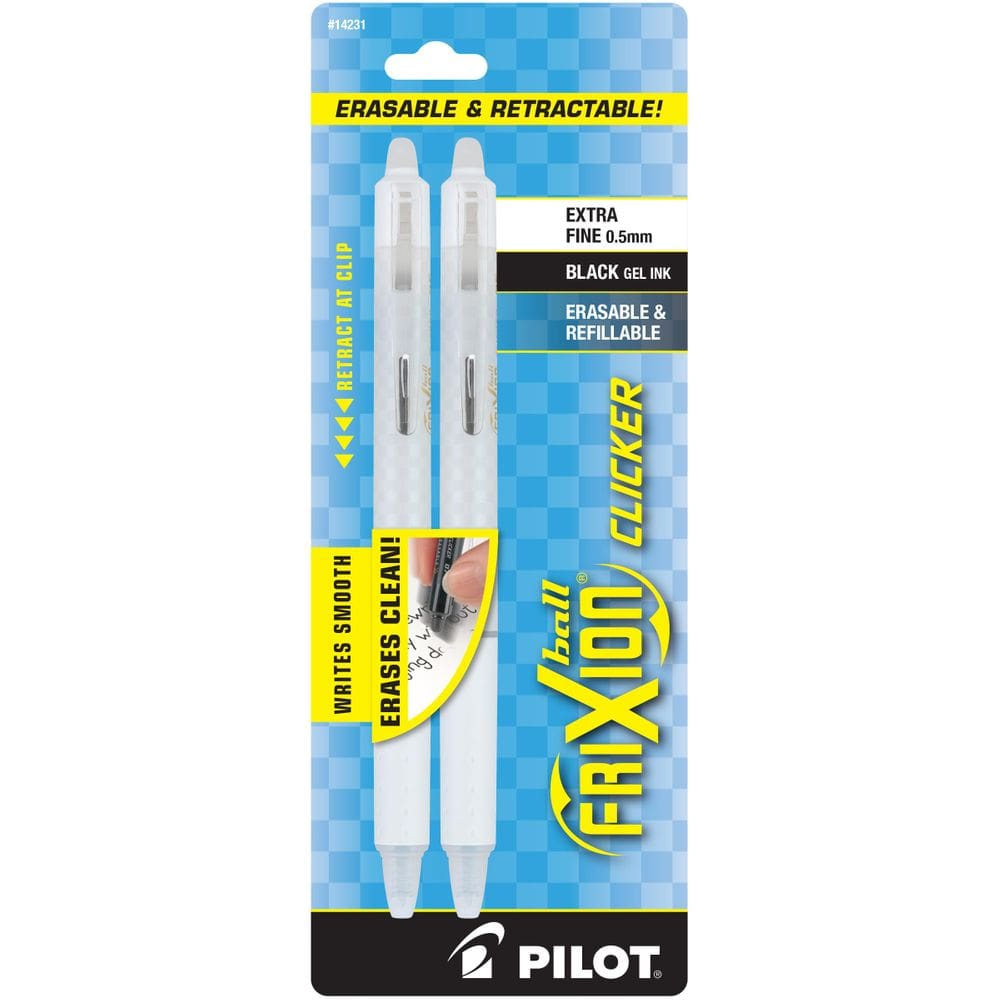 Caneta PILOT FriXion Ball Clicker Gel Tinta Retrátil de 0,5 mm