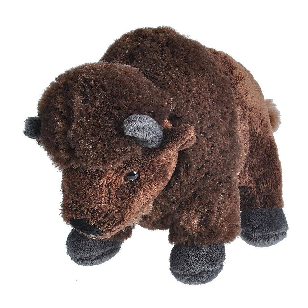 Presente infantil de 20 cm para animais de pelúcia Wild Republic Cuddlekins Bison