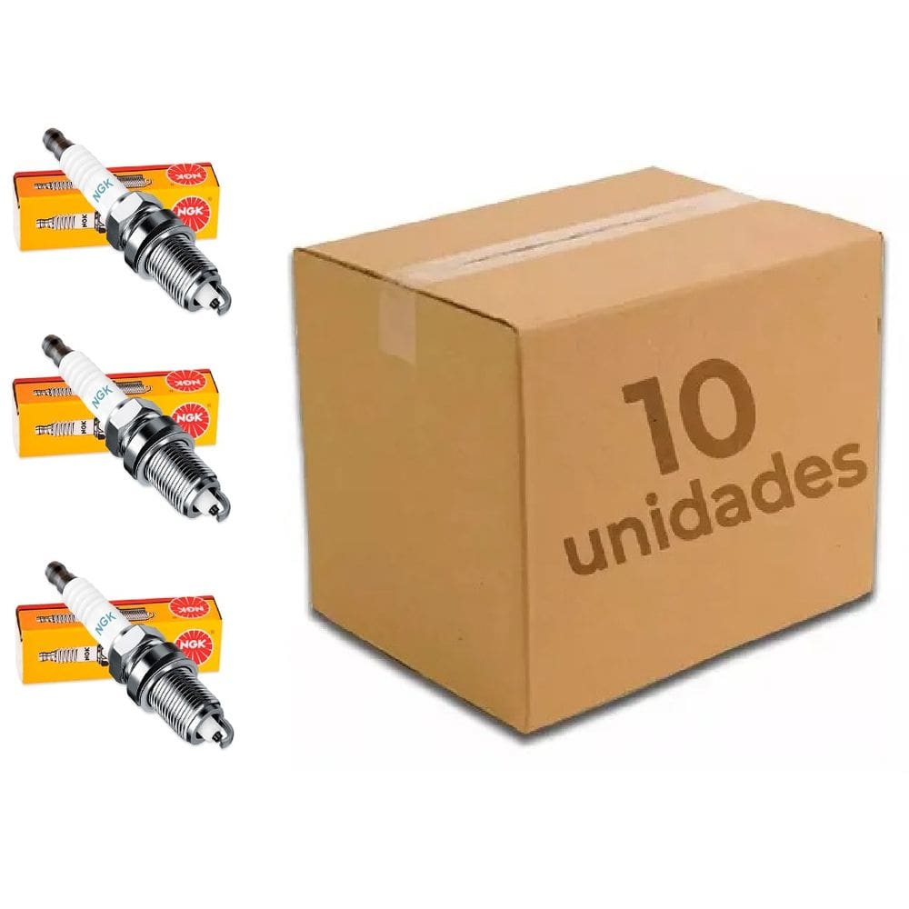 Kit 10X Vela Ignição Xtz 125 Traxx Sky 110 Neo 115 Ttr 125 Yfm 80 Web100 Super Smart 50 Wave 125 Ngk