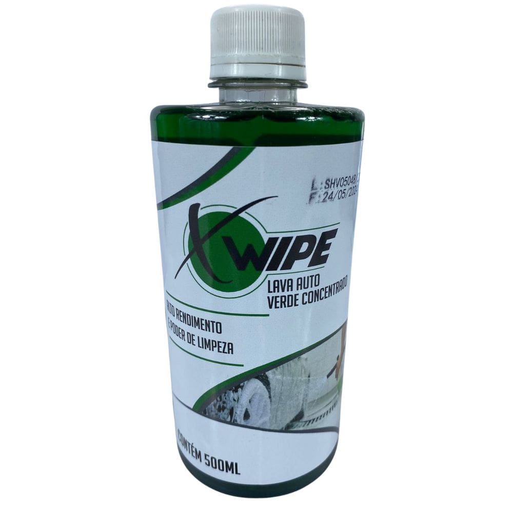 Xwipe - Shampoo Verde Concentrado 500ml - 873