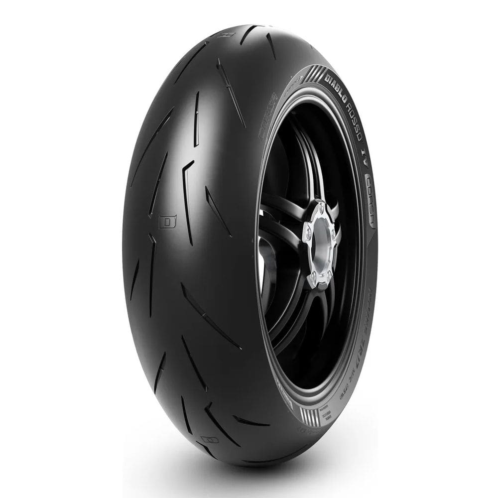 Pneu Traseiro 200/60Zr-17 80W Diablo Rosso Iv Uso Sem Camara Ducati 1103 Panigale R 1103 Panigale S