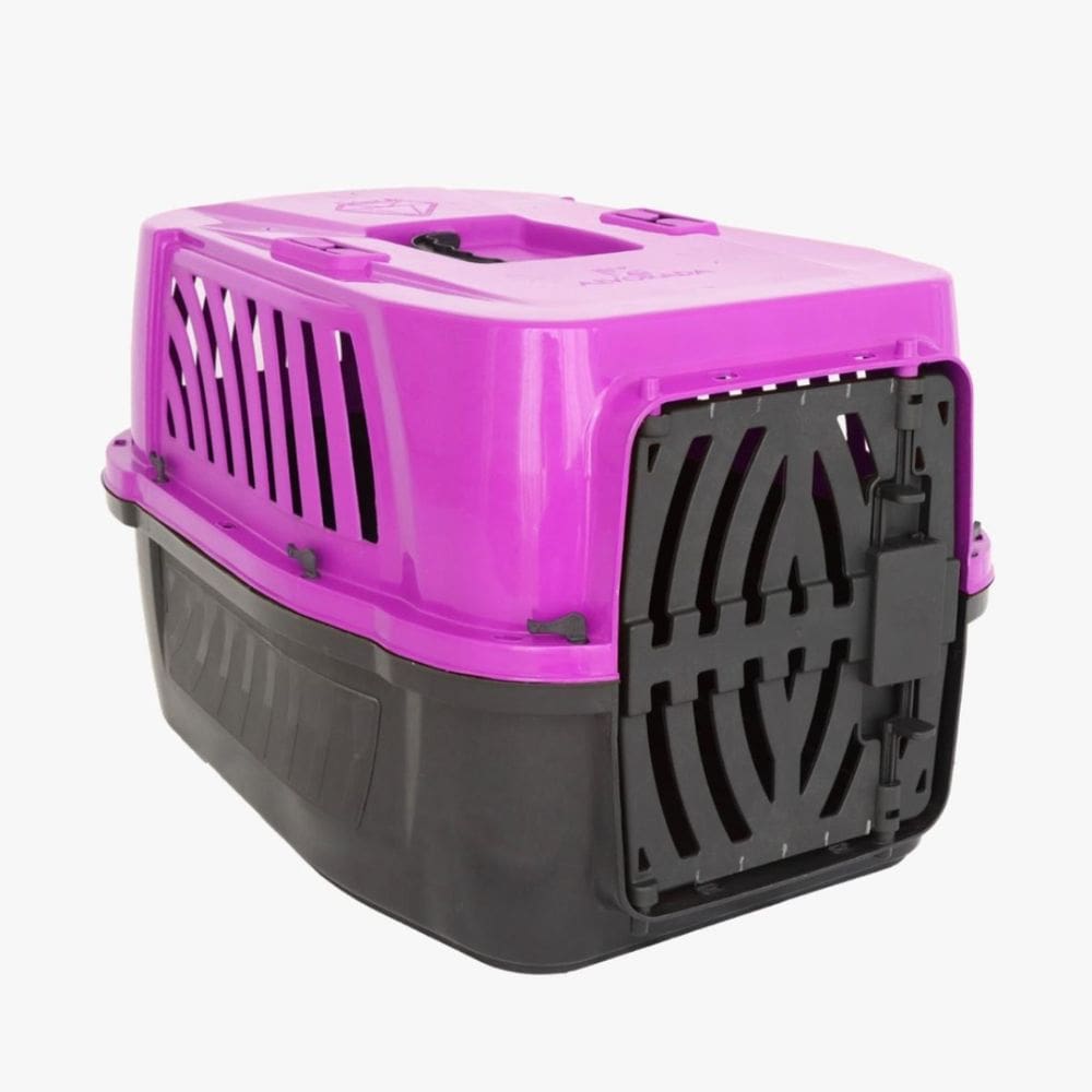 Caixa Transporte Animais N4 Cachorros Gato Rosa Alvorada