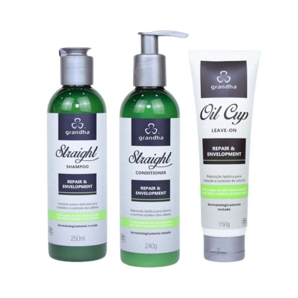 Grandha Kit Straight Home Care (3 Produtos)