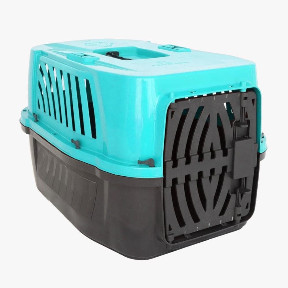 Caixa Transporte Animais N4 Cachorros Gato Azul Alvorada