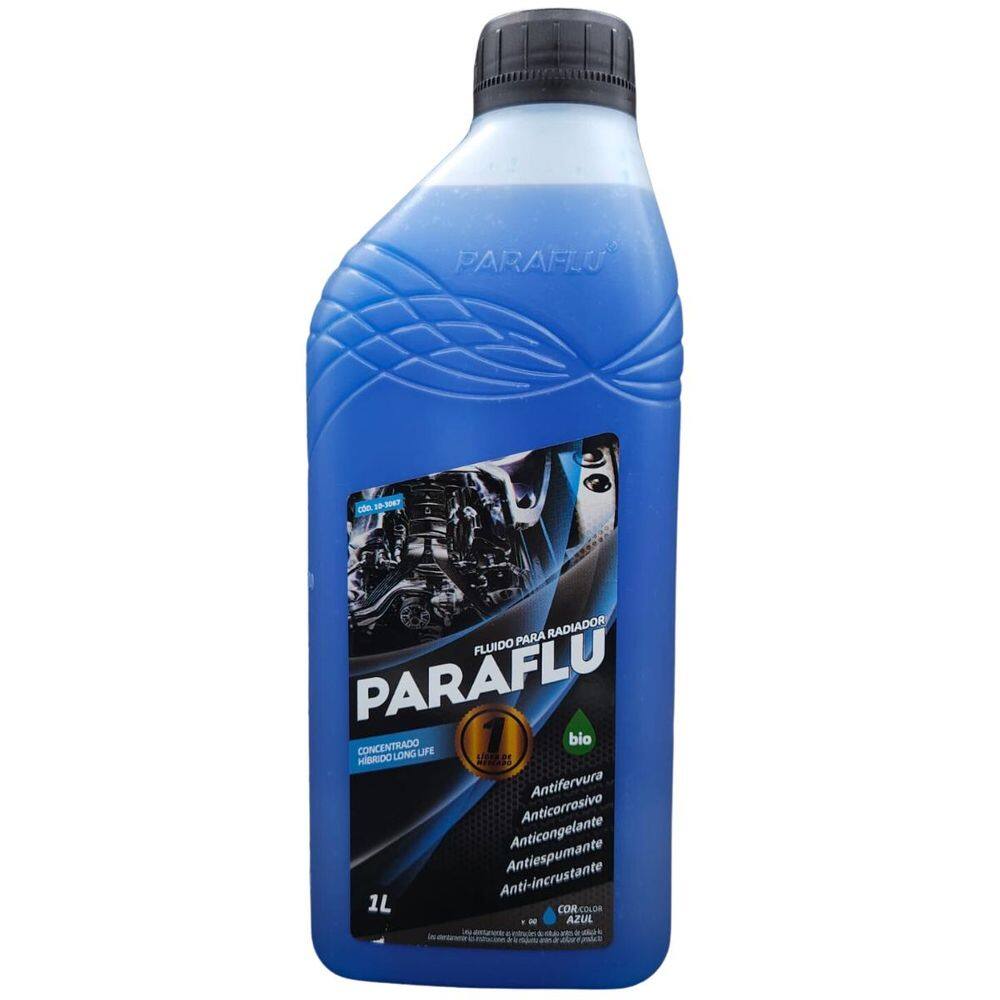 Aditivo Para Radiador Bio Híbrido Concentrado Azul - 1 Litro - Paraflu 10-3067