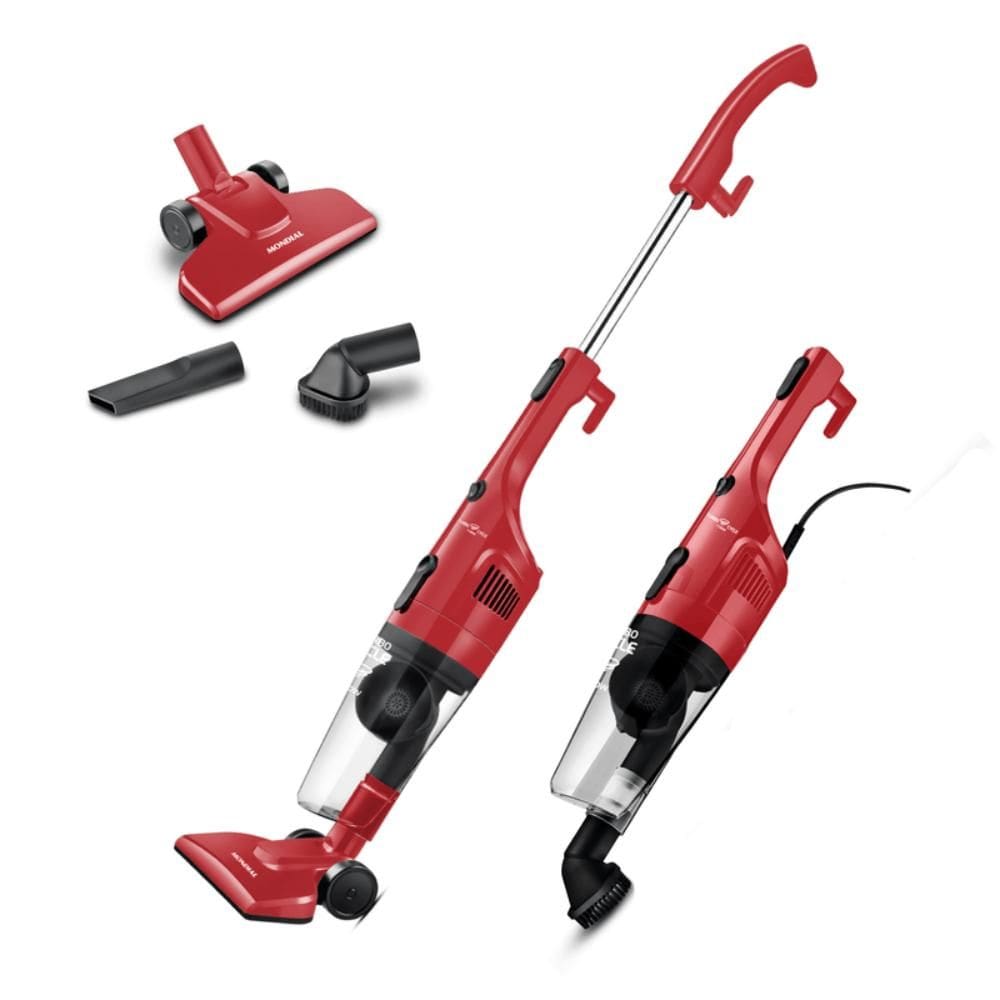 Aspirador de Pó Mondial Turbo Cycle Vermelho/Preto 1100W 127V - AP-36