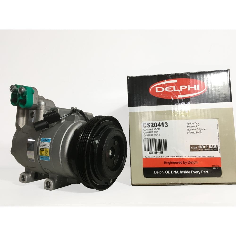 Compressor Ar Condicionado Hyundai Tucson 2.0 10-15 Delphi