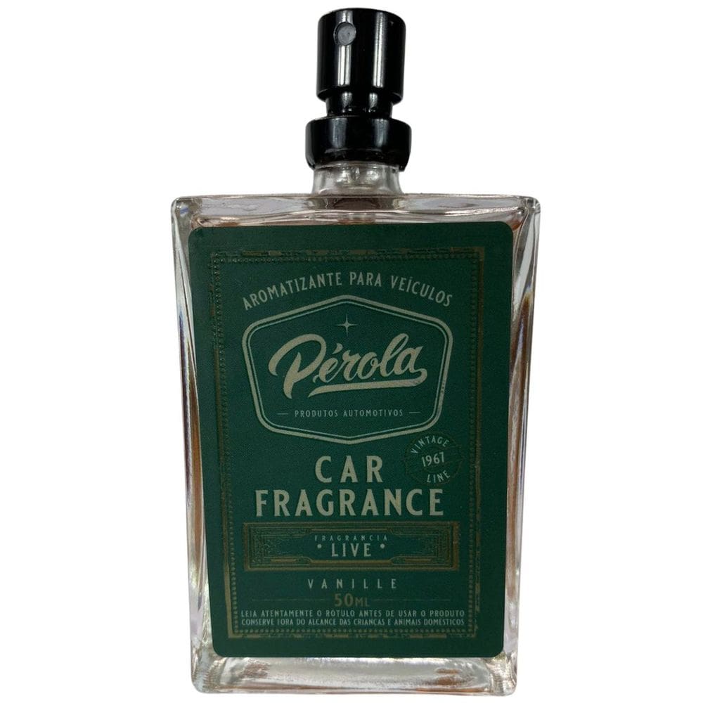 Perola - Aromatizante para Carros Car Fragance Pérola 50ml - Live