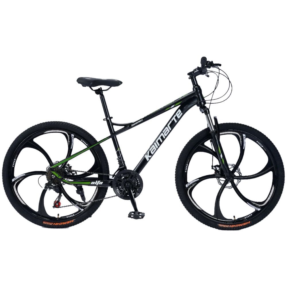 Bicicleta Aro 26 Alumínio Bike 21 Vel Marchas Freio a Disco Quadro Aço Carbono Cor Preto WCT FITNESS