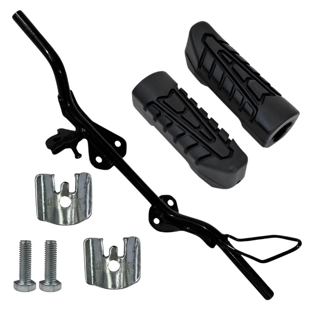 Estribo Pedal Apoio Titan Fan Start 125 150 160 Borracha