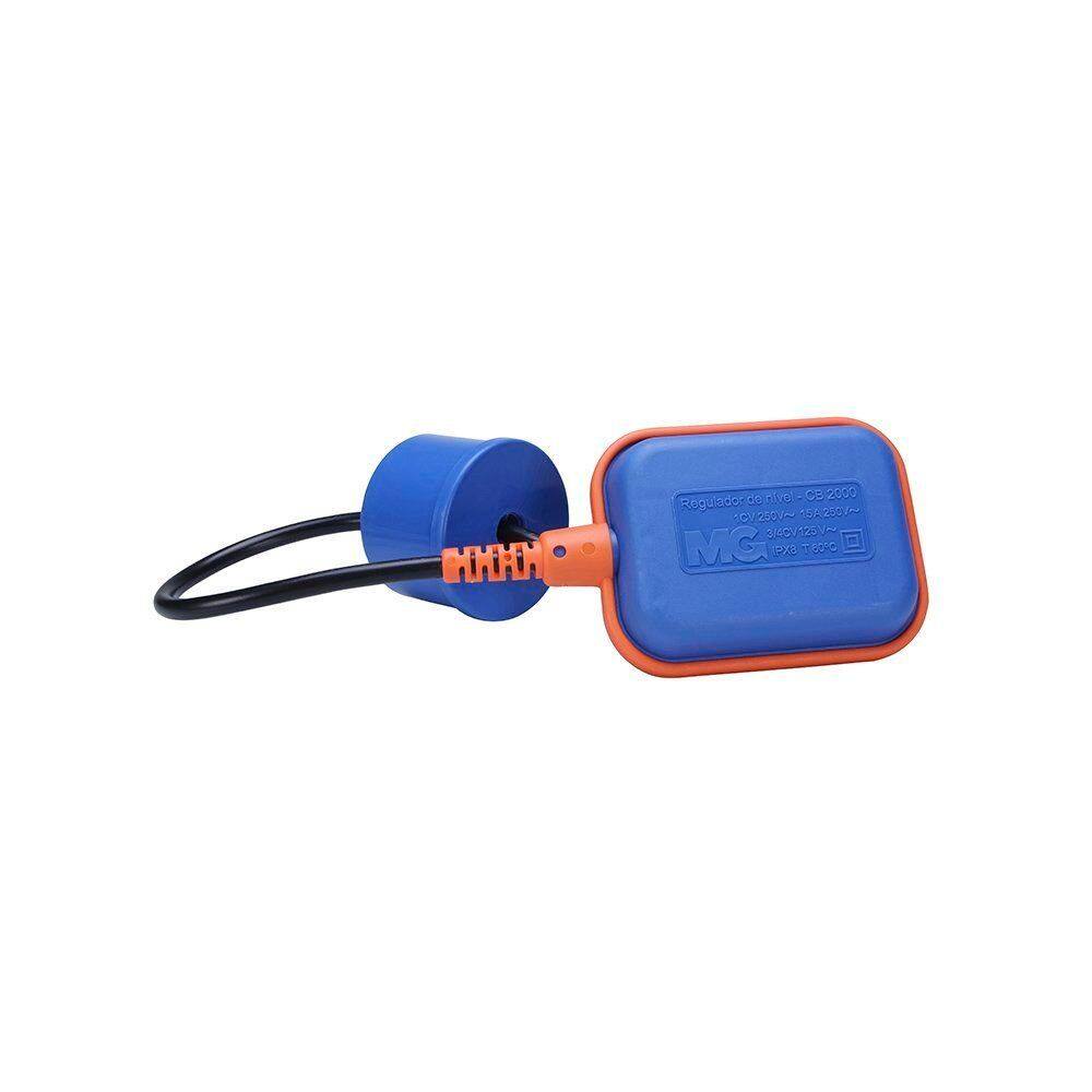 Regulador de Nível Chave Tipo Boia MarGirius CB-2003 15A Bivolt com Cabo 3m