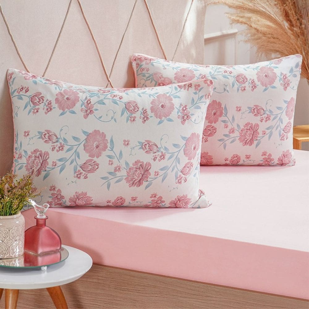 Jogo de Cama Solteiro Dreams Malha 100% Algodão 88x188x25cm
