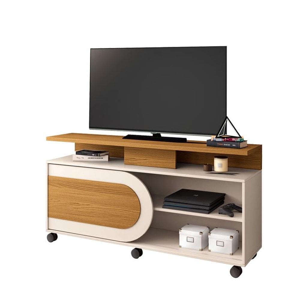 Rack Bancada Orbis Cinamomo Off White - HB Móveis