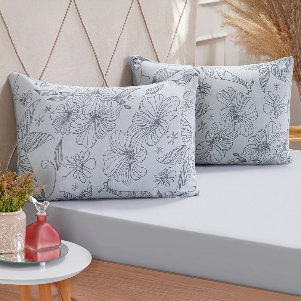 Jogo de Cama Casal Dreams Malha 100% Algodão 138x188x30cm