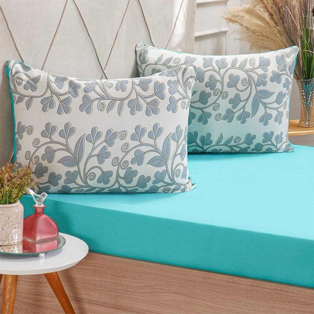 Jogo de Cama Casal Dreams Malha 100% Algodão 138x188x30cm