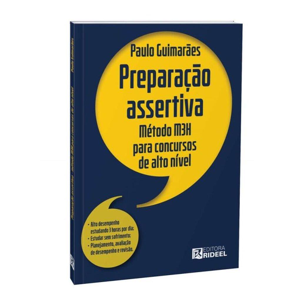 Preparação assertiva método M3H para concursos de alto nível