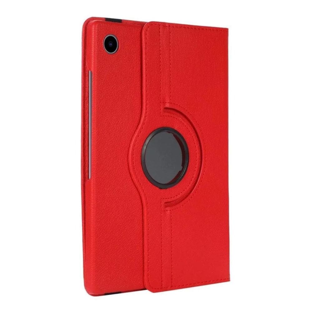 Capa Case Giratoria Galaxy Tab A8 10.5 2021 X200 X205 Vermel