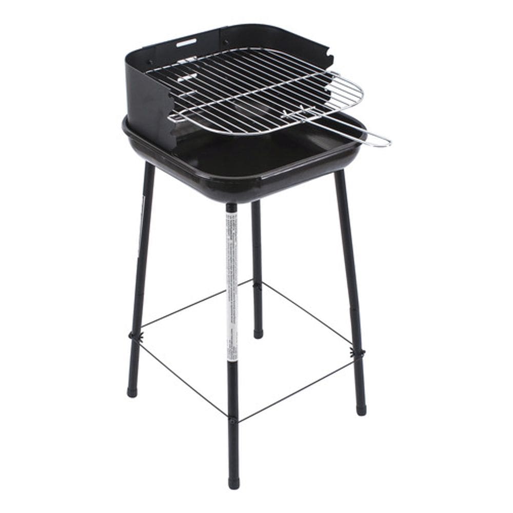 Churrasqueira A Carvao 74x40x55cm Compact - Aco Black