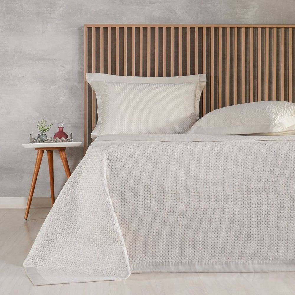 Kit Colcha Queen Satinatta Cetim 100% Poliéster 240x260cm