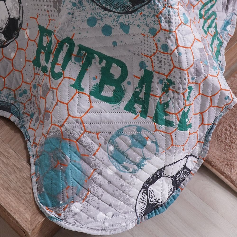 Kit Colcha Casal Ultra Lisse Kids New Rolinho 210x230cm