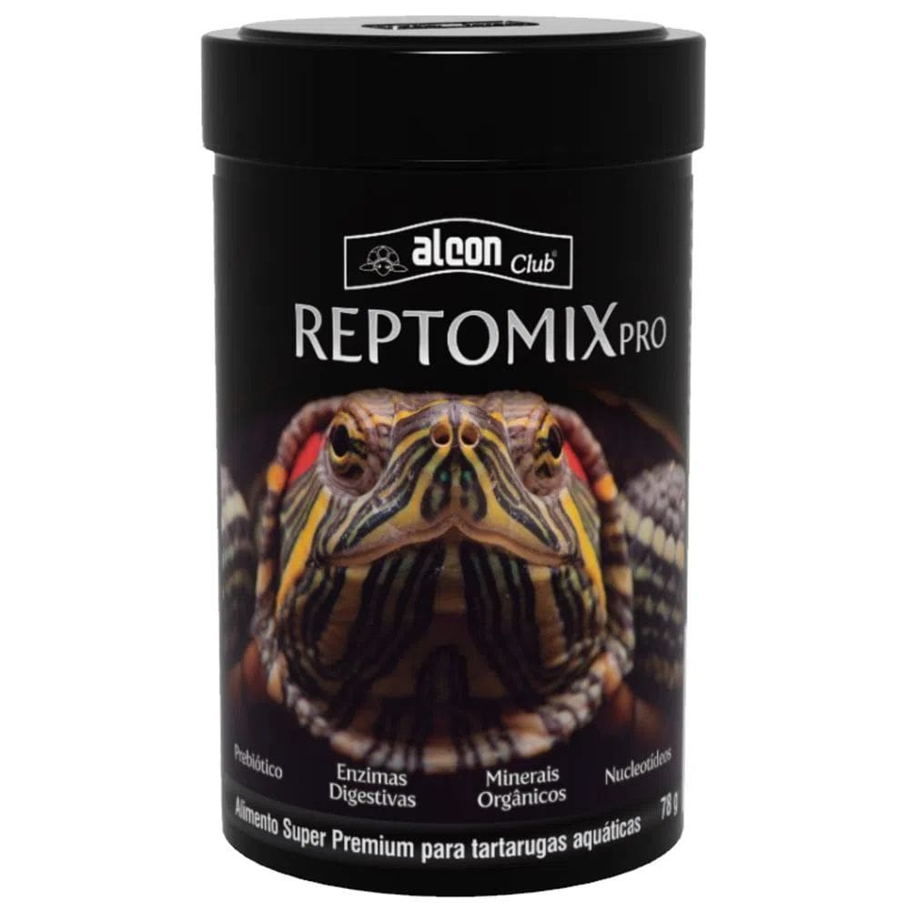 Ração Comida para Tartarugas Alcon Reptomix Pro 78G (Reptolife e Camarão)