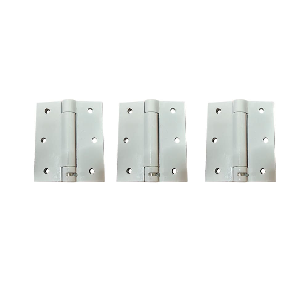 03 Dobradiça Com Mola Fechamento Automático E Suave Branco