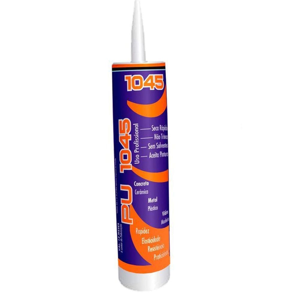 Vedador Para Carroceria Pu 400G Pu1045 Flexivel Adesivo Bco