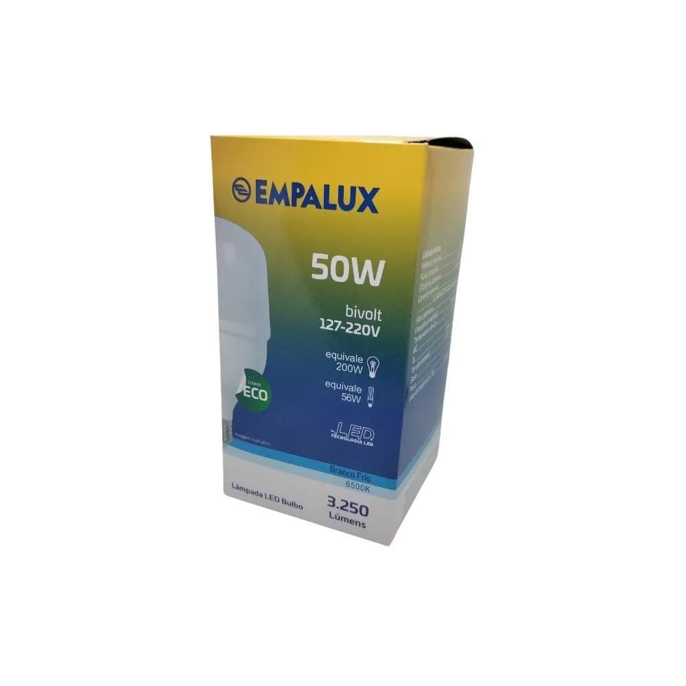 Lampada Led Bulbo Empalux 50w 6500k