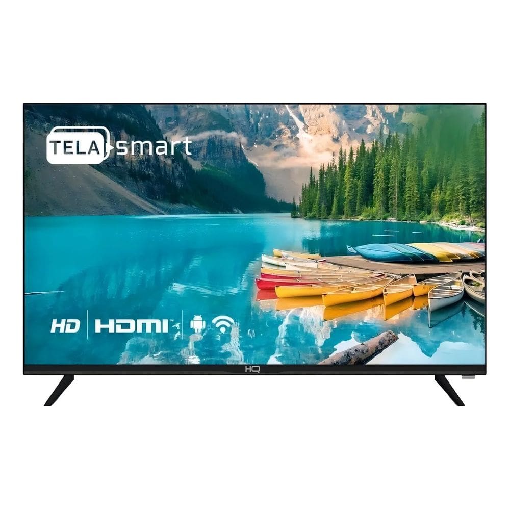 Smart TV de 32" HQ HQSTV32NK com tela LED HD - preto
