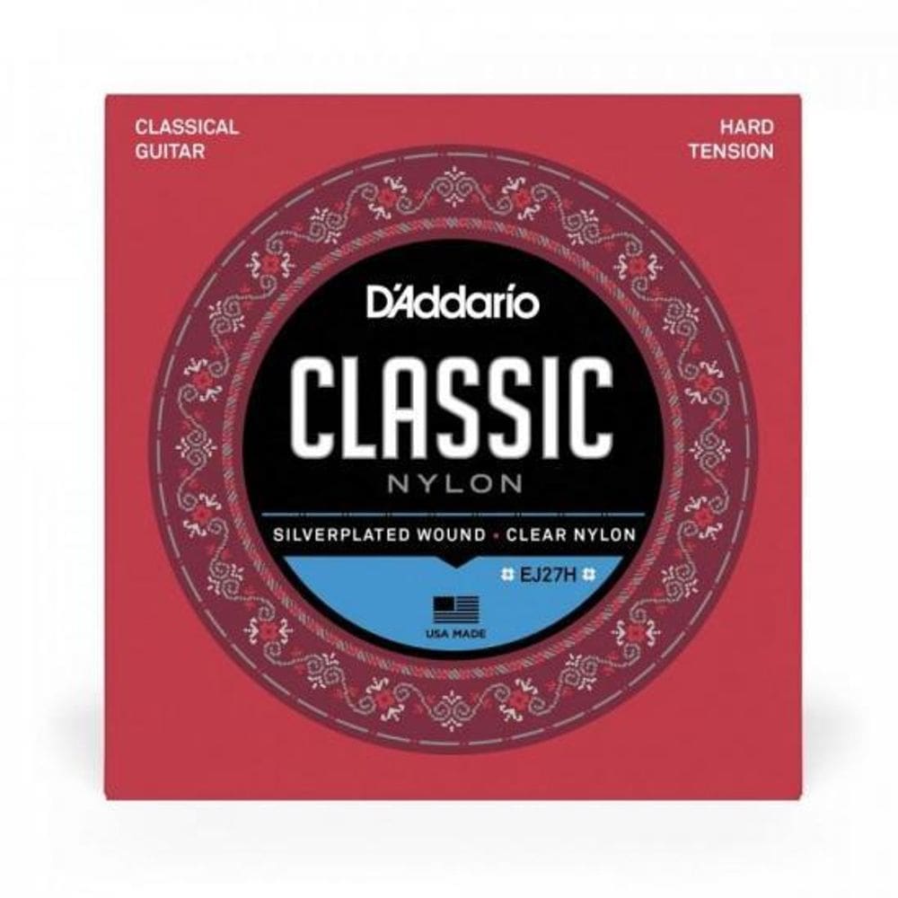 Encordoamento Para Violão D Addario EJ27H Nylon .028 [F002]