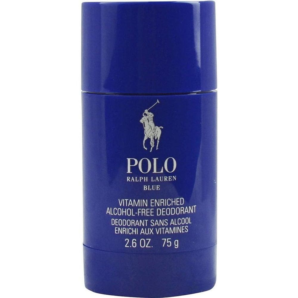 Desodorante Masculino Ralph Lauren Polo Blue Em Bastão Sem Álcool 80 Ml