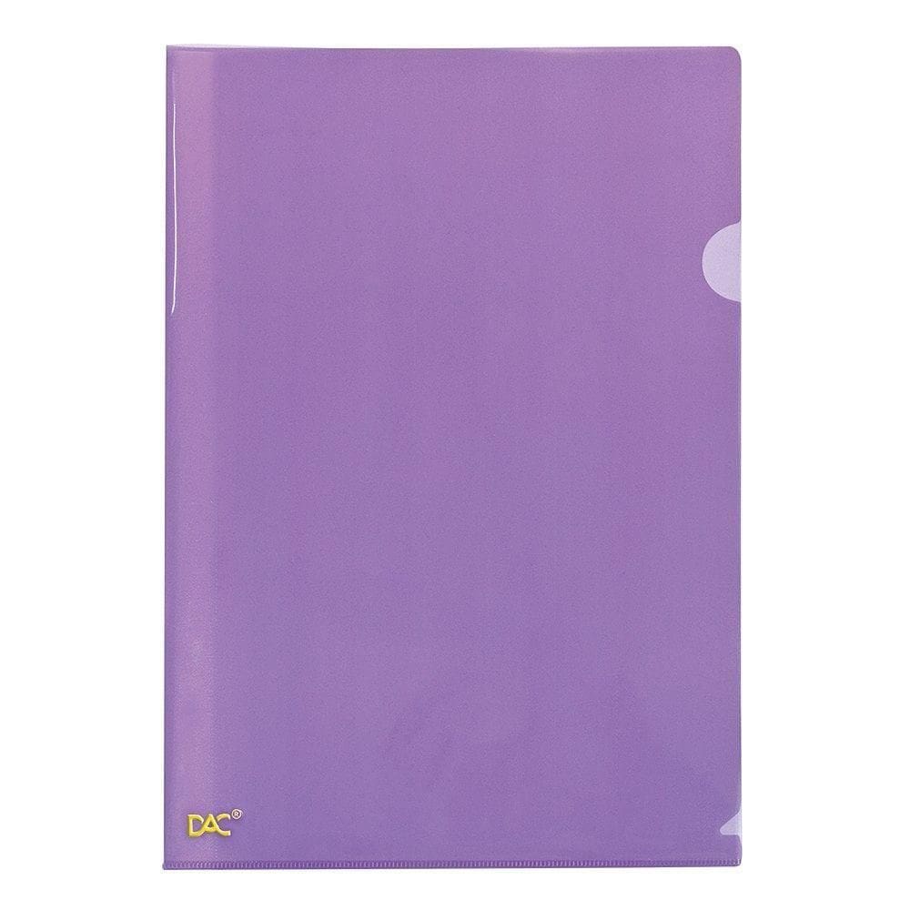 Pasta L-a4 10 Unidades Dac Lilás