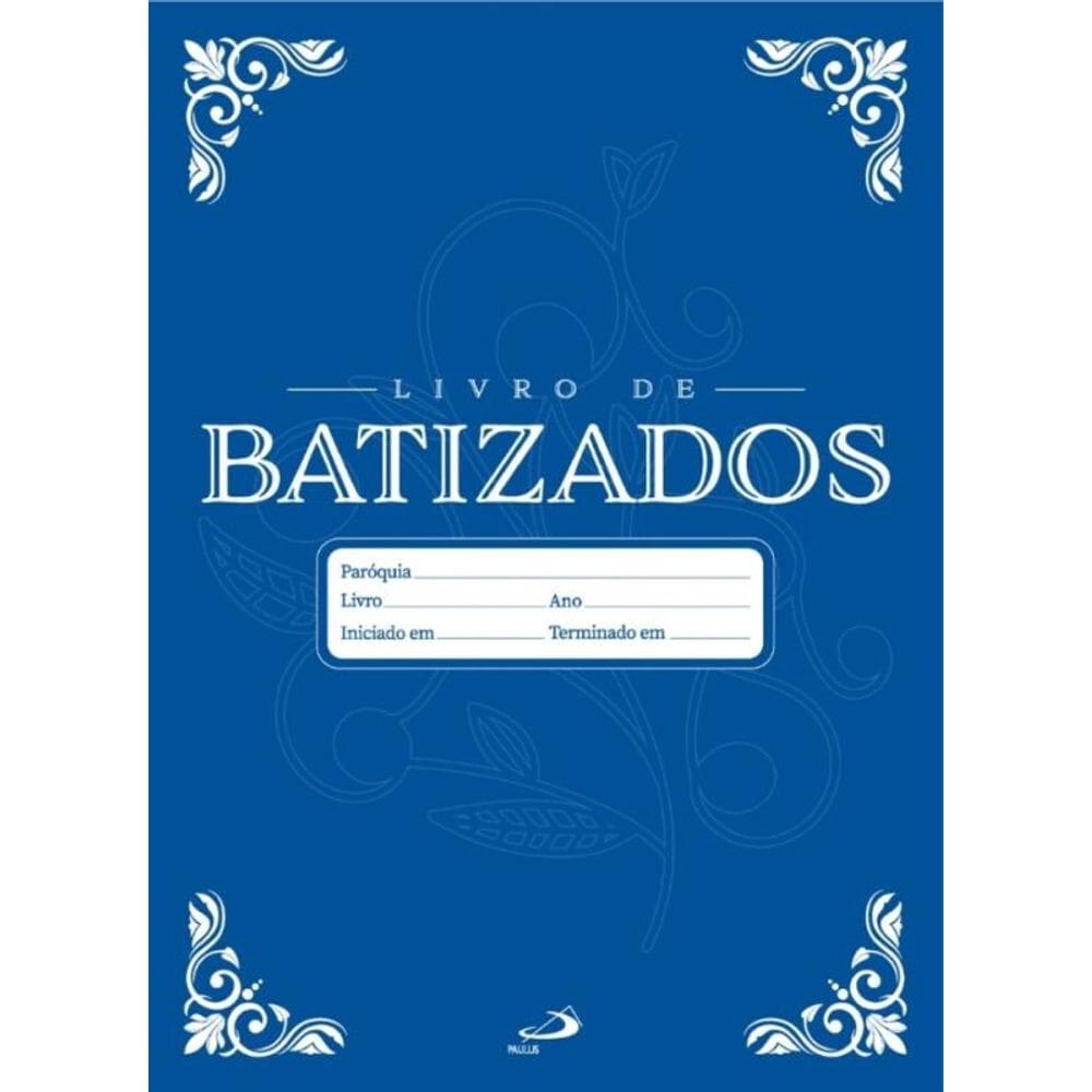 Livro de Registro - Batizado
