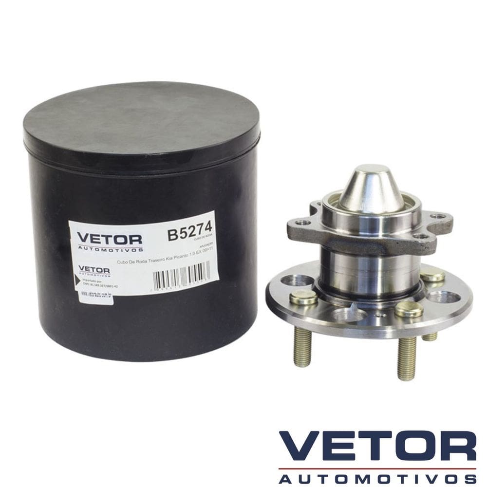 Cubo Roda Traseira - Kia Picanto 2004 A 2010 / Hb20 2013 A 2022 - B5274