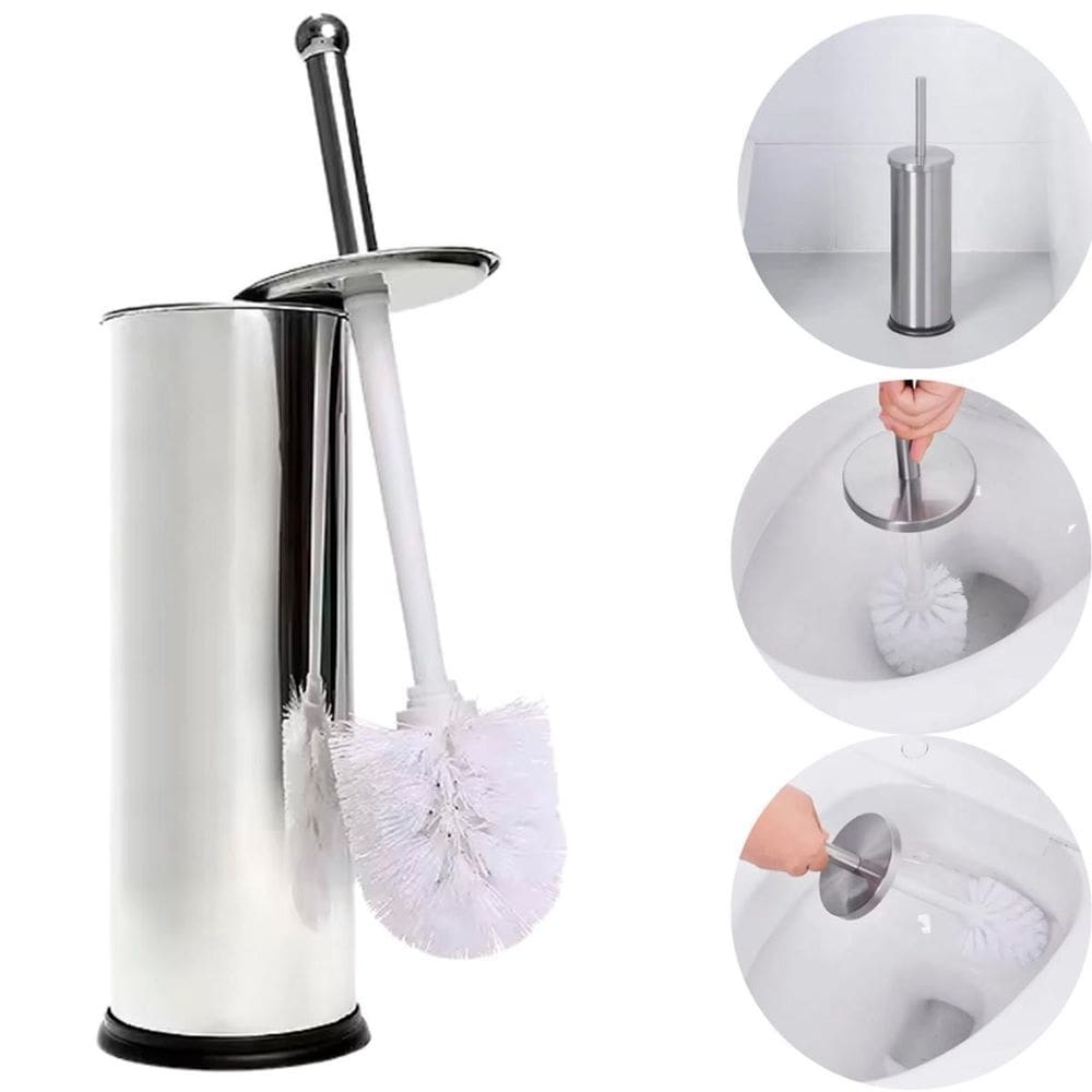 Escova Privada Inox Antiderrapante Aço Higienização