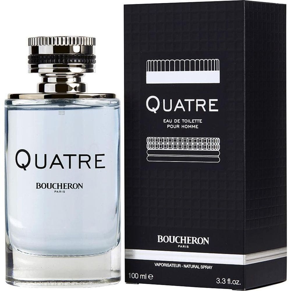 Perfume Masculino Boucheron Quatre Boucheron Eau De Toilette Spray 100 Ml
