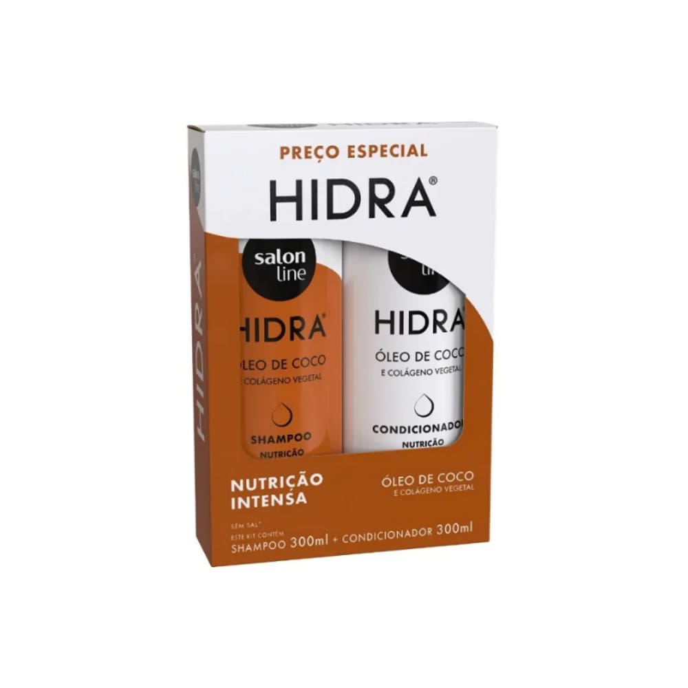 Kit Shampoo + Condicionador Hidra Nutrição Intensa - Salon Line