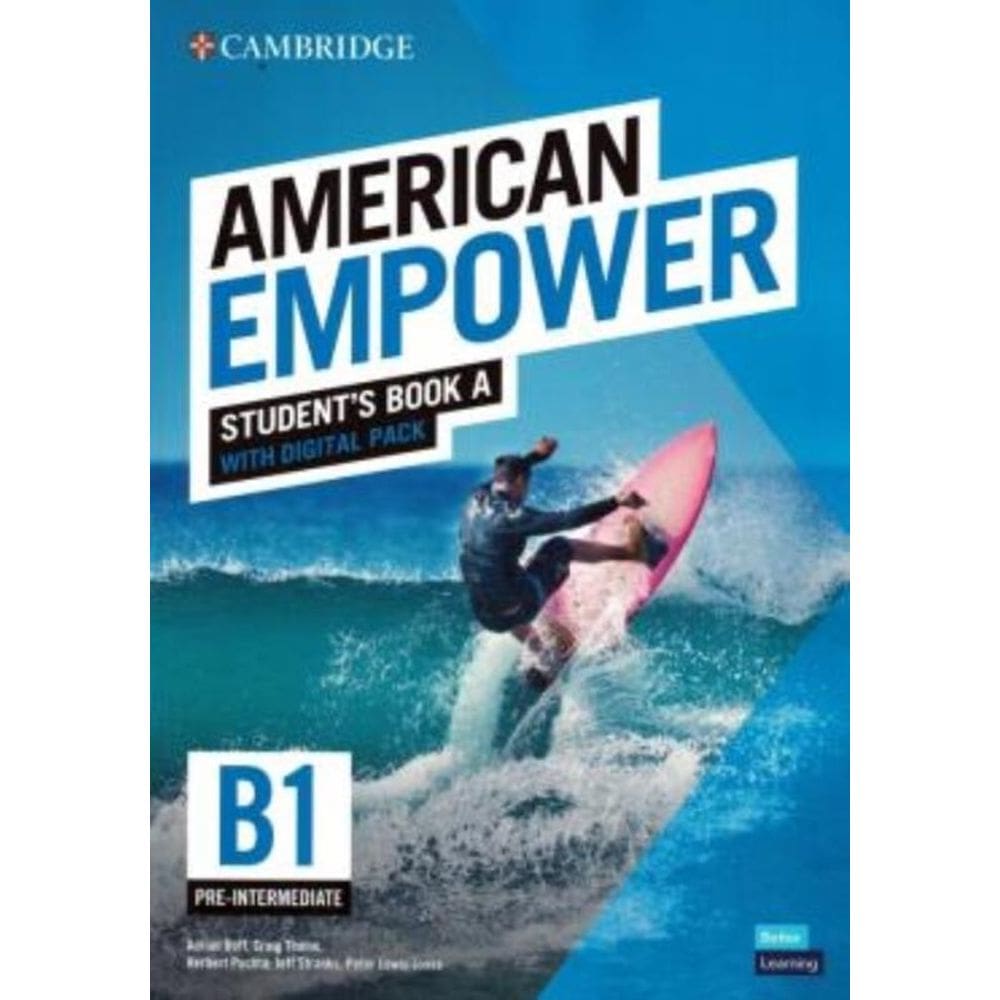 American Empower Pre-Intermediate B1 Sb A With Digital Pack - 1St Ed