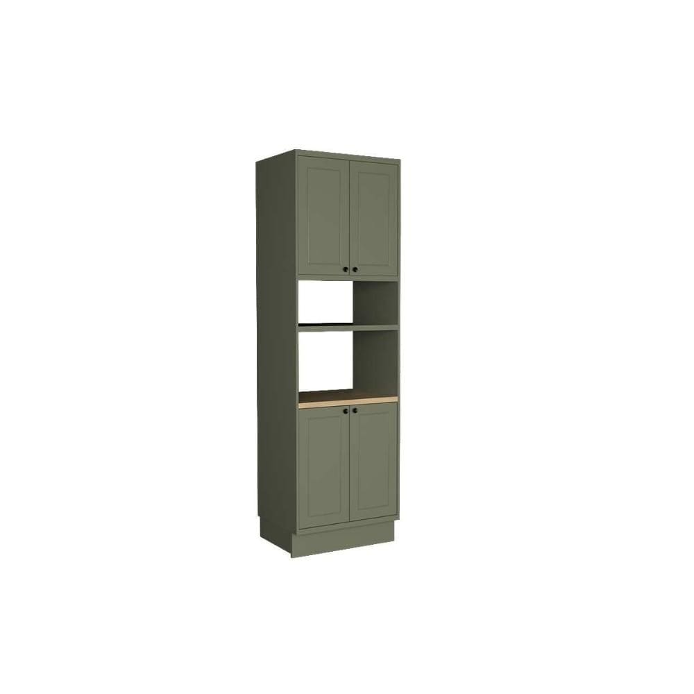 Paneleiro de Cozinha Évora PH 3128 c/ 4 Portas 70cm Verde - Herval