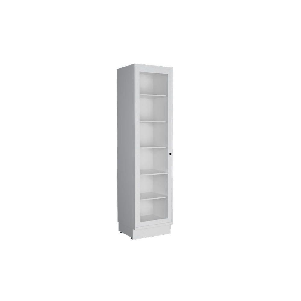 Cristaleira de Cozinha Évora PH 3126 c/ 1 Porta c/ Vidro 60cm Branco - Herval