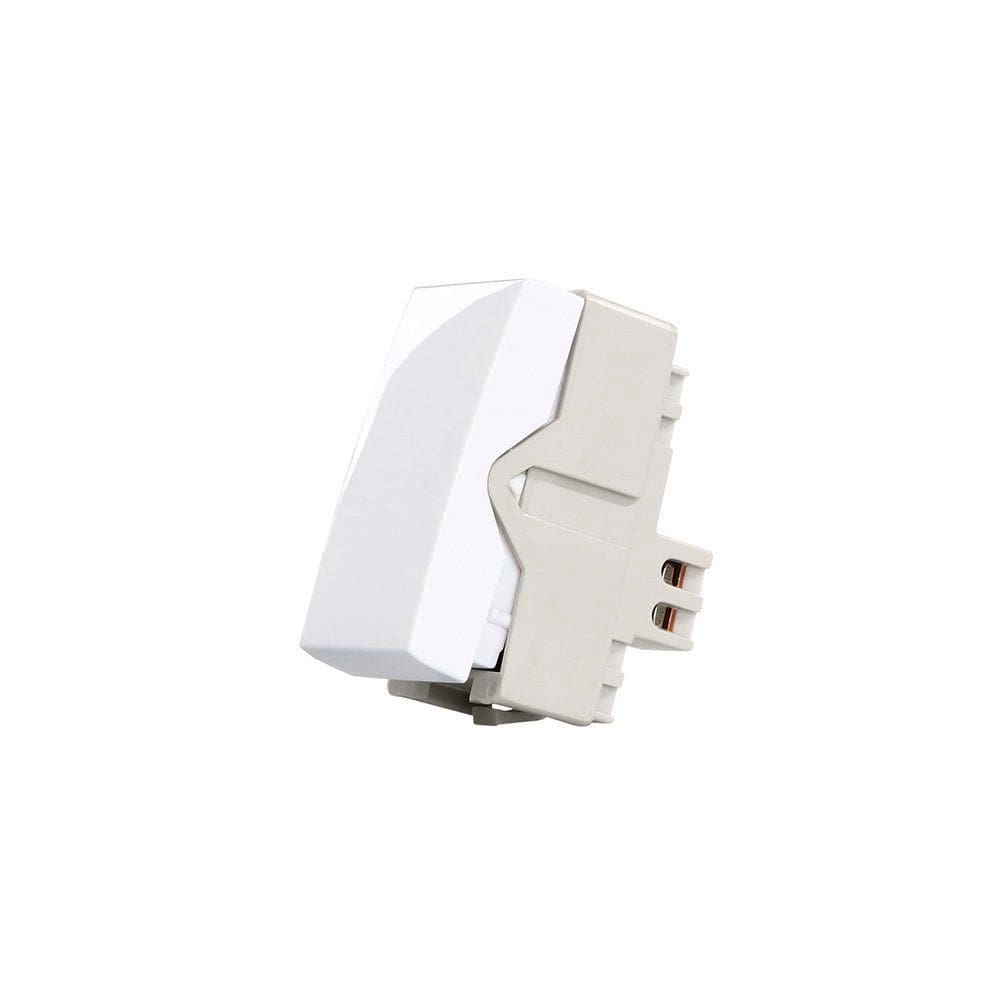 Módulo Interruptor Pulsador MarGirius Sleek 10A Branco
