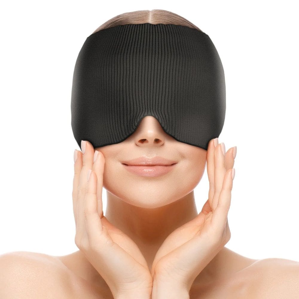 Máscara Relaxante Gel Térmico Preto