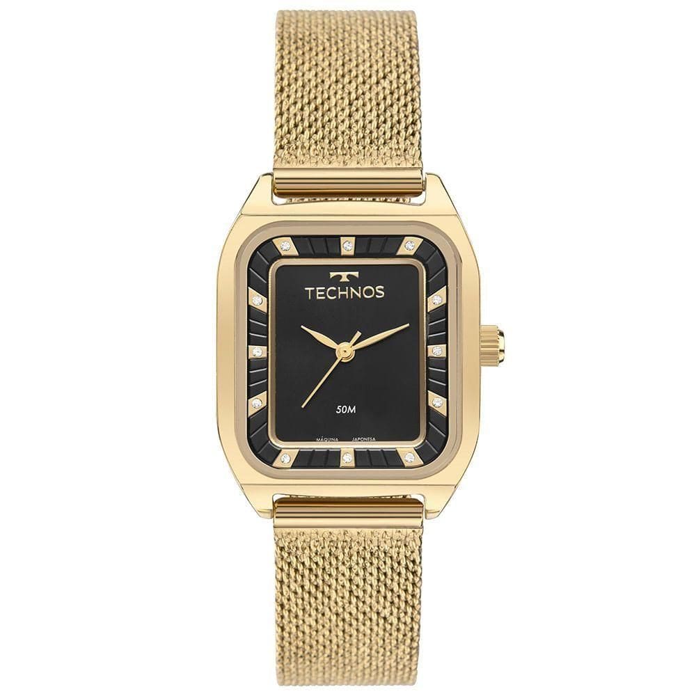 Relógio Technos Feminino Brilho Dourado - 2035nax-1p 2035nax-1p