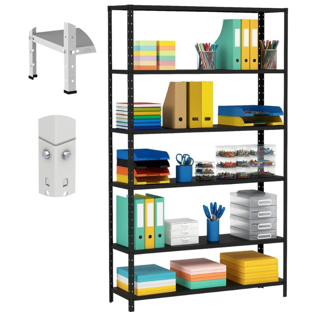 Estante Armário de Aço 150kg 6 Bandejas 40cm Dupla Flex Amapá