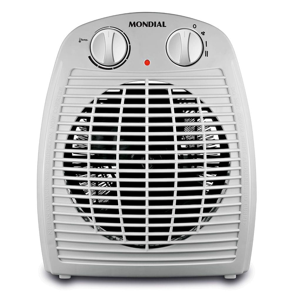 Aquecedor A Ar Mondial Cinza e Branco 2000W A-08