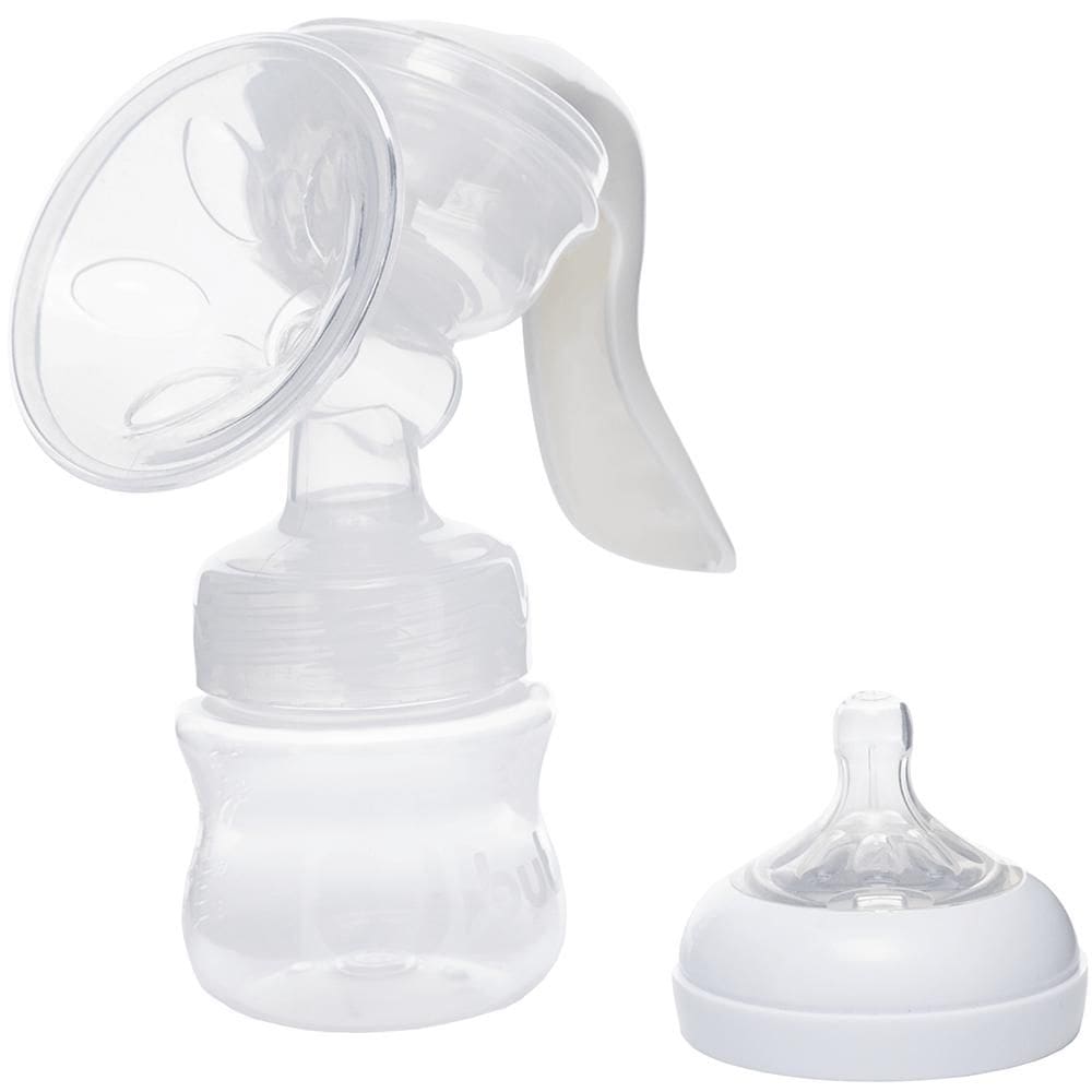 Bomba Extratora de Leite Buba Manual Branco