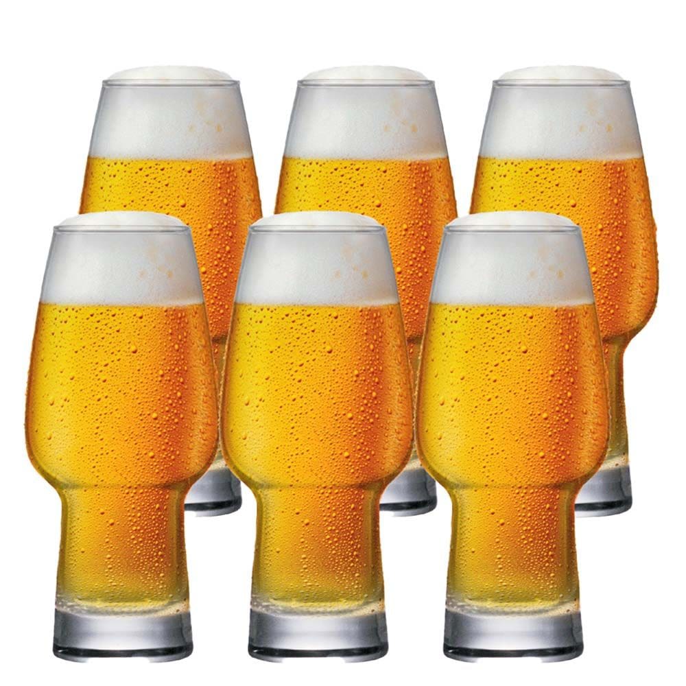 Jogo de Copos de Vidro Atlanta Craft Beer 473ml 6pcs- Ruvolo