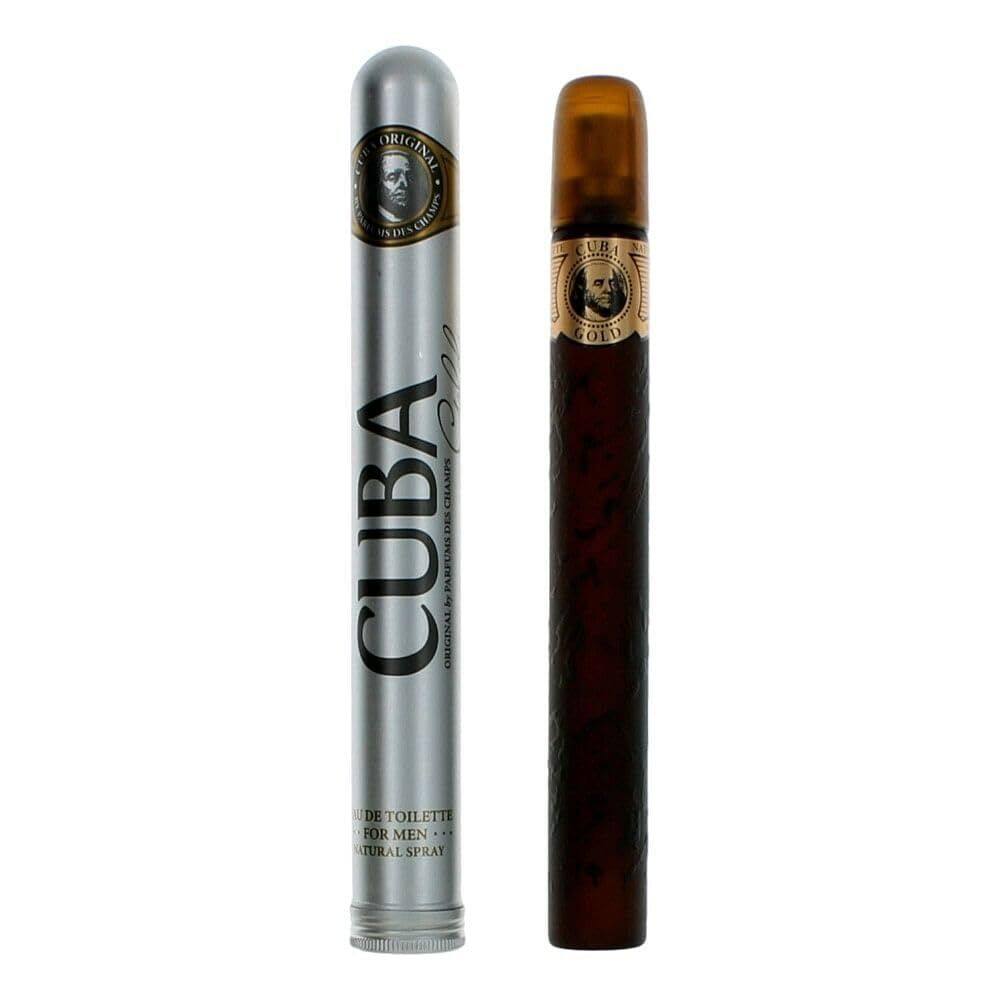 Perfume Cuba Gold para homens Eau de Toilette 35 ml (pacote com 5)