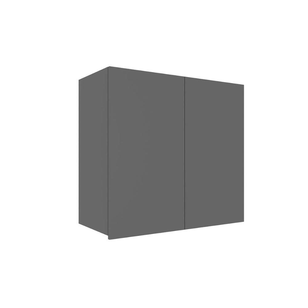 Armário Aéreo p/ Cozinha Amsterdam PH 3103 c/ 2 Portas 80cm Grafite - Herval